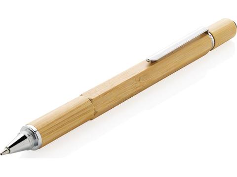 Boîte à outils 5 en 1 en bambou