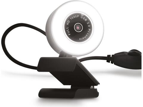 Webcam HD 1080P avec microphone pour ordinateur