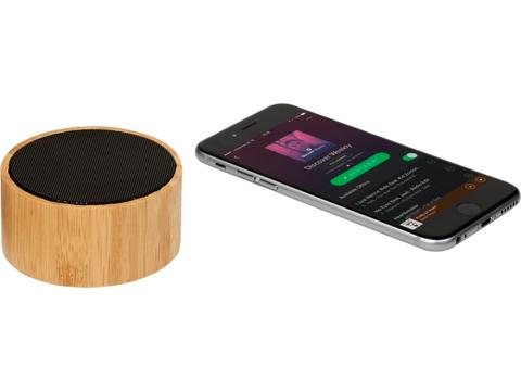 Haut-parleur Bluetooth® en bambou Cosmos