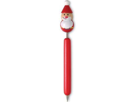 Stylo bille aux motifs de Noël