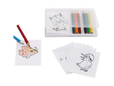 Set de coloriage Crazy Animals