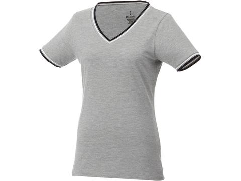 T-shirt maille piquée manches courtes femme Elbert