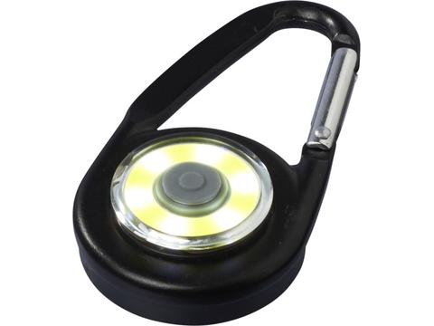 Mousqueton avec lampe COB Eye