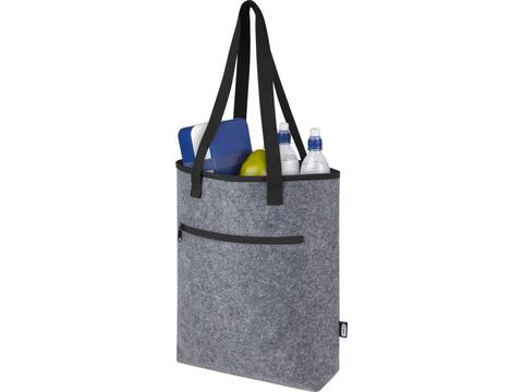 Sac shopping isotherme Felta GRS en feutrine recyclée de 12 L