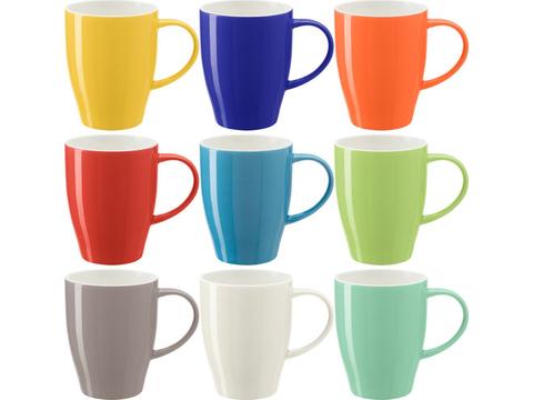 Mug bicolore en porcelaine - 370 ml