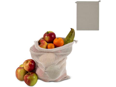 Sac Porte-Nourriture, Réutilisable, en Coton Okeo-Tex® 25x30cm