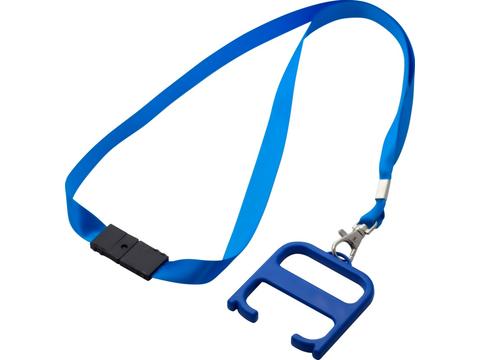 Hygiënesleutel met lanyard