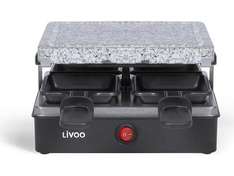 Livoo appareil à raclette 4 personnes