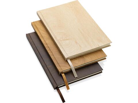 Kavana notitieboek met houtprint A5