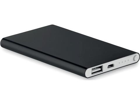 Powerbank ultra plat 4000 mAh