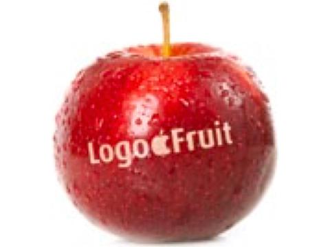 Pommes avec logo