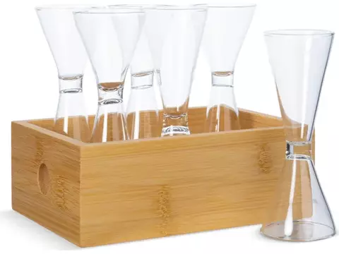 Ensemble de 6 verres à schnaps Sagaform