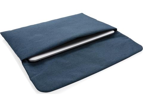 Magnetisch sluitende 15.6 laptop sleeve PVC-vrij