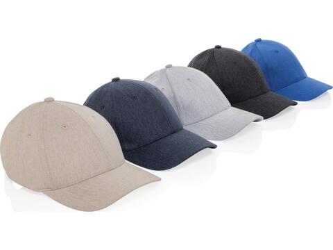 Casquette 6 panneaux 200gr chiné et recyclé AWARE™ Milo