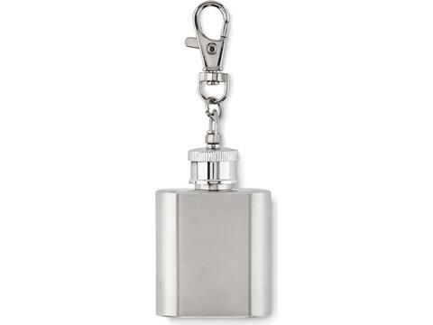 Porte-clés avec mini flasque - 28 ml
