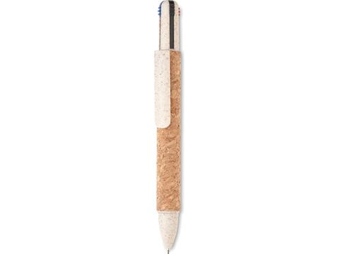 Stylo à bille  4 couleurs