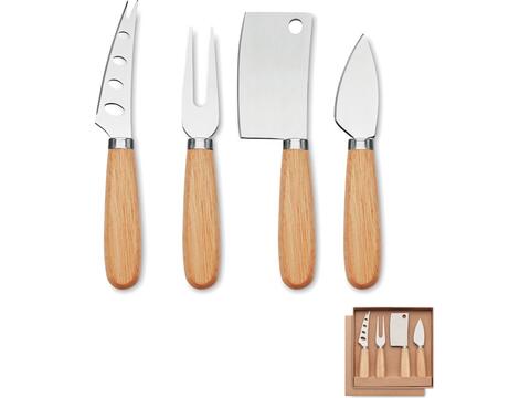 Set de 4 couteaux à fromage