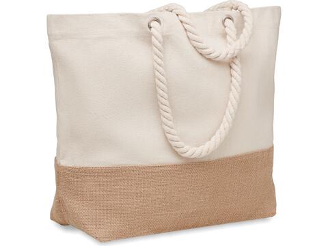 Canvas beach bag 280 gr/m²