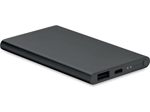 4000 mAh Power Bank Type C