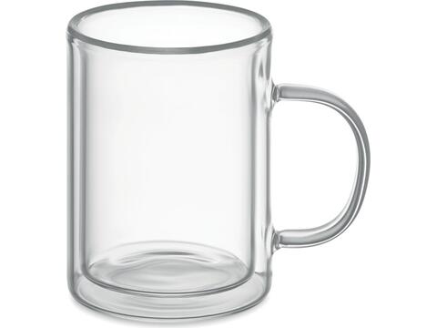 Mug en verre double paroi