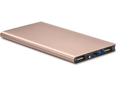 Powerflat powerbank - 8000mAh