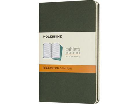 Moleskine Cahier dagboek met gelinieerd papier