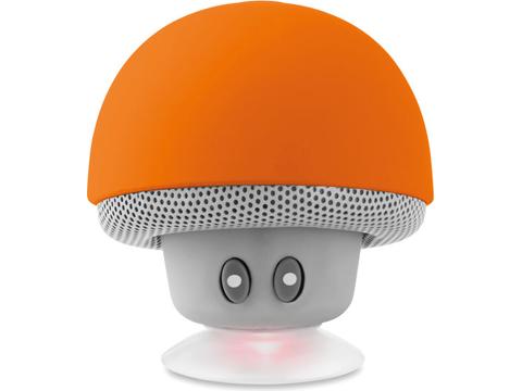 Haut-parleur téléphone forme champignon avec ventouse