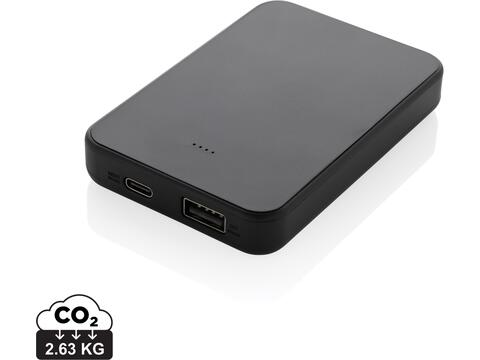 Powerbank 5000mAh avec USB C en ABS recyclé RCS Boostcore