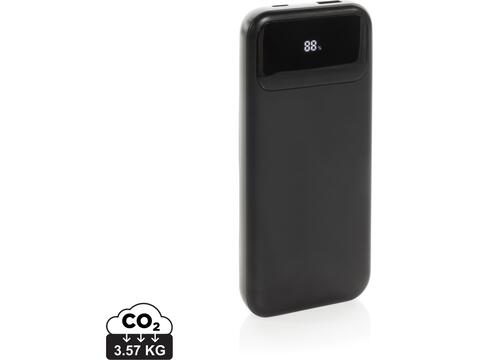Powerbank 10.000mAh en plastique RCS avec câbles Turbopack