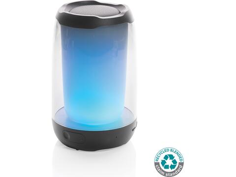 Enceinte Lightboom 5W en plastique recyclé RCS