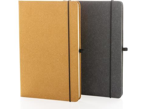 Recycled leder hardcover A5 notitieboek notaboek