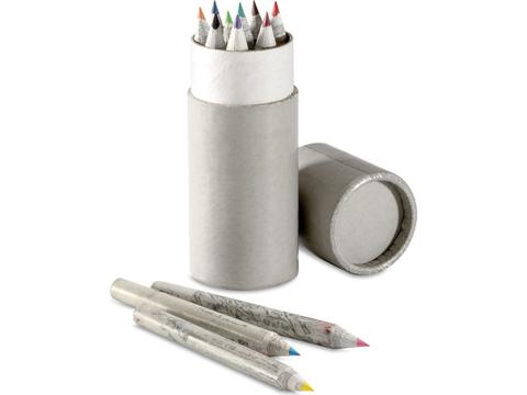 Crayons de couleur recyclés