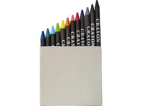 Set de 12 crayons gras