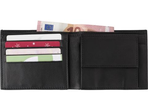 C-secure Porte-cartes et monnaie RFID cuir végétal Saddle Porte