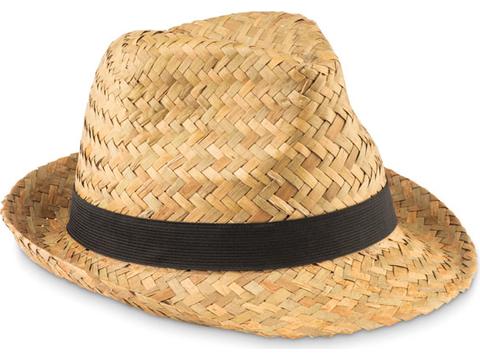 Chapeau en paille naturelle