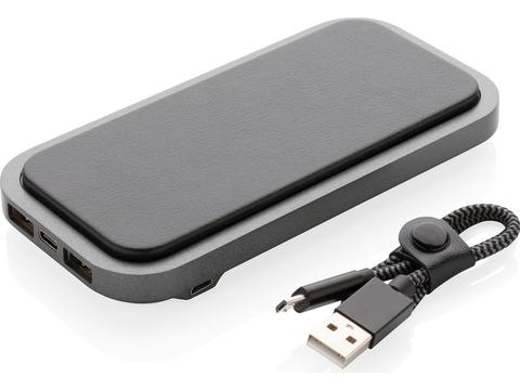 Batterie de secours 10.000 mAh à induction Luxury