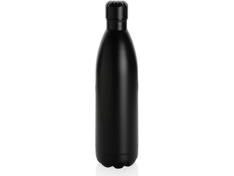 Unikleur vacuum roestvrijstalen fles 1L-zwart