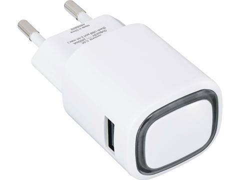 Adaptateur secteur pour appareils USB Reflects