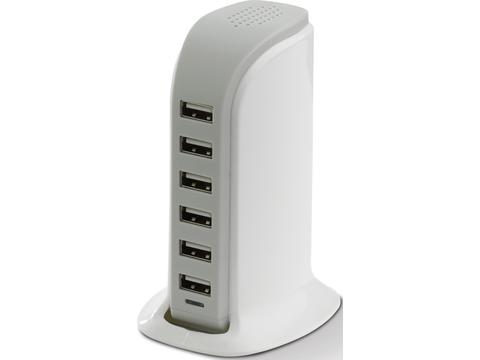 Chargeur USB 6 ports