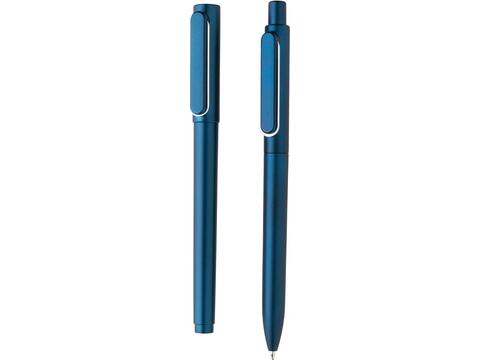 X6 pen set-blauw