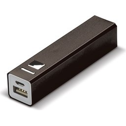 Powerbank aluminium - 2600 mAh bedrukken