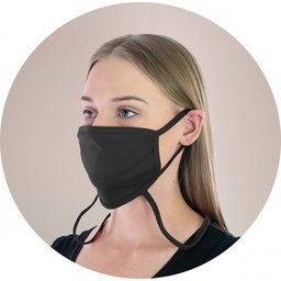 Herbruikbaar gezichtsmasker met hangkoord bandje