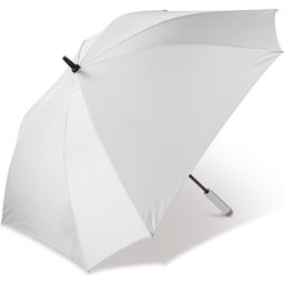 Deluxe 27 inch vierkante paraplu met draaghoes bedrukken