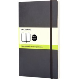 Classic Large soft cover notitieboek met effen papier