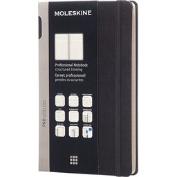 Moleskine Pro notitieboek L hard cover