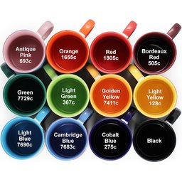 12200 TwoTone Mug Pantone Colours