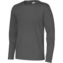 141020_980_R neck LS tee_men_charcoal