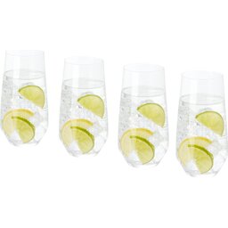 4-delige longdrink glazen set