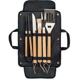 5-delig bbq-set in etui