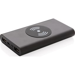 Aluminium 10.000 mAh 5W draadloze powerbank